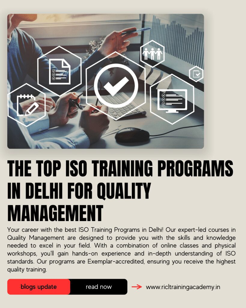 Image of a training session in progress representing ISO training programs in Delhi focused on quality management RTA RICLTrainingAcademy RR