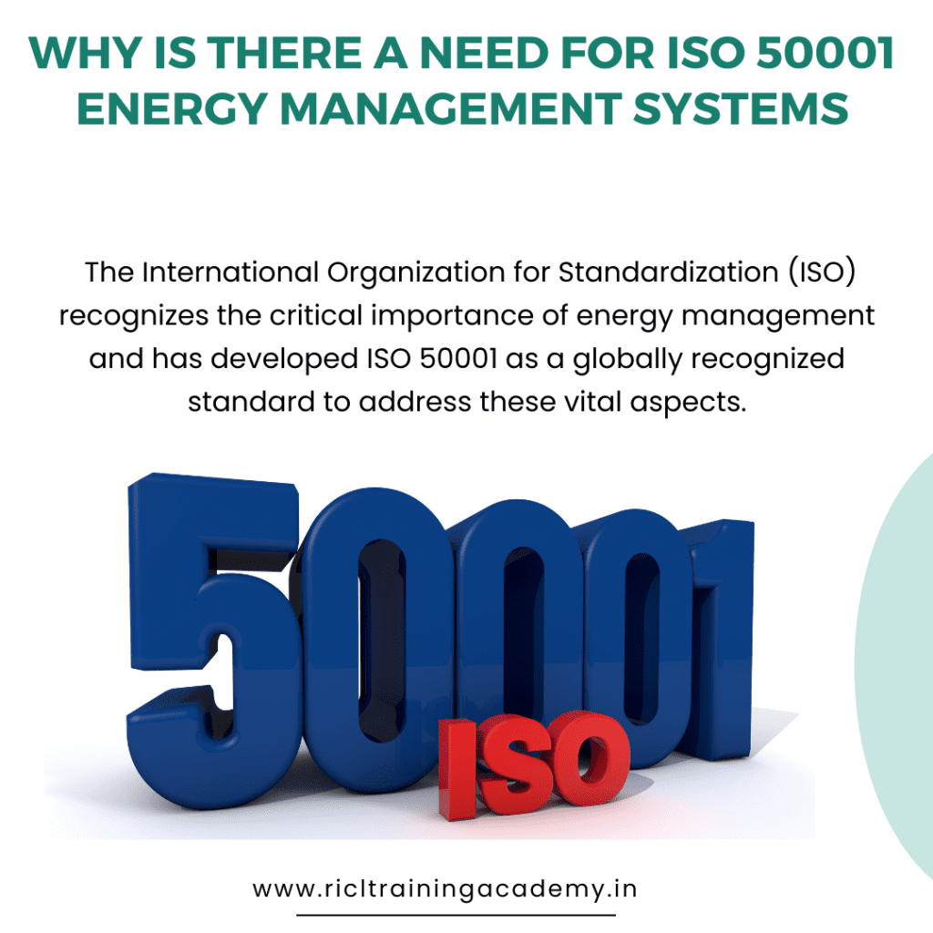 Need for ISO Energy Management Systems RTA RICLTrainingAcademy RR