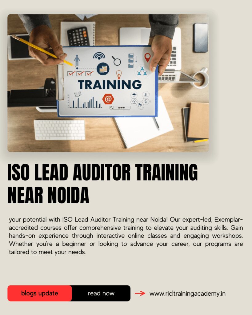 Image of professionals attending an ISO Lead Auditor training session near Noida RTA RICLTrainingAcademy RR