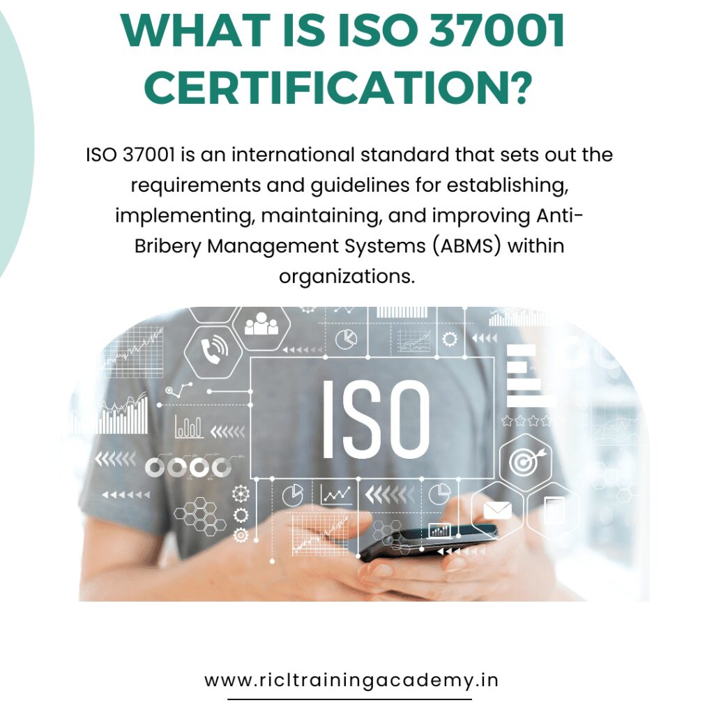 ISO Certification RTA RICLTrainingAcademy RR