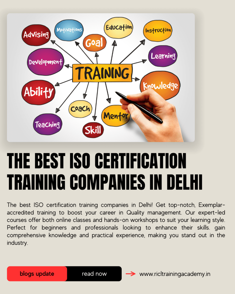 Image of a classroom setting with participants attending an ISO certification training session in Delhi RTA RICLTrainingAcademy RR