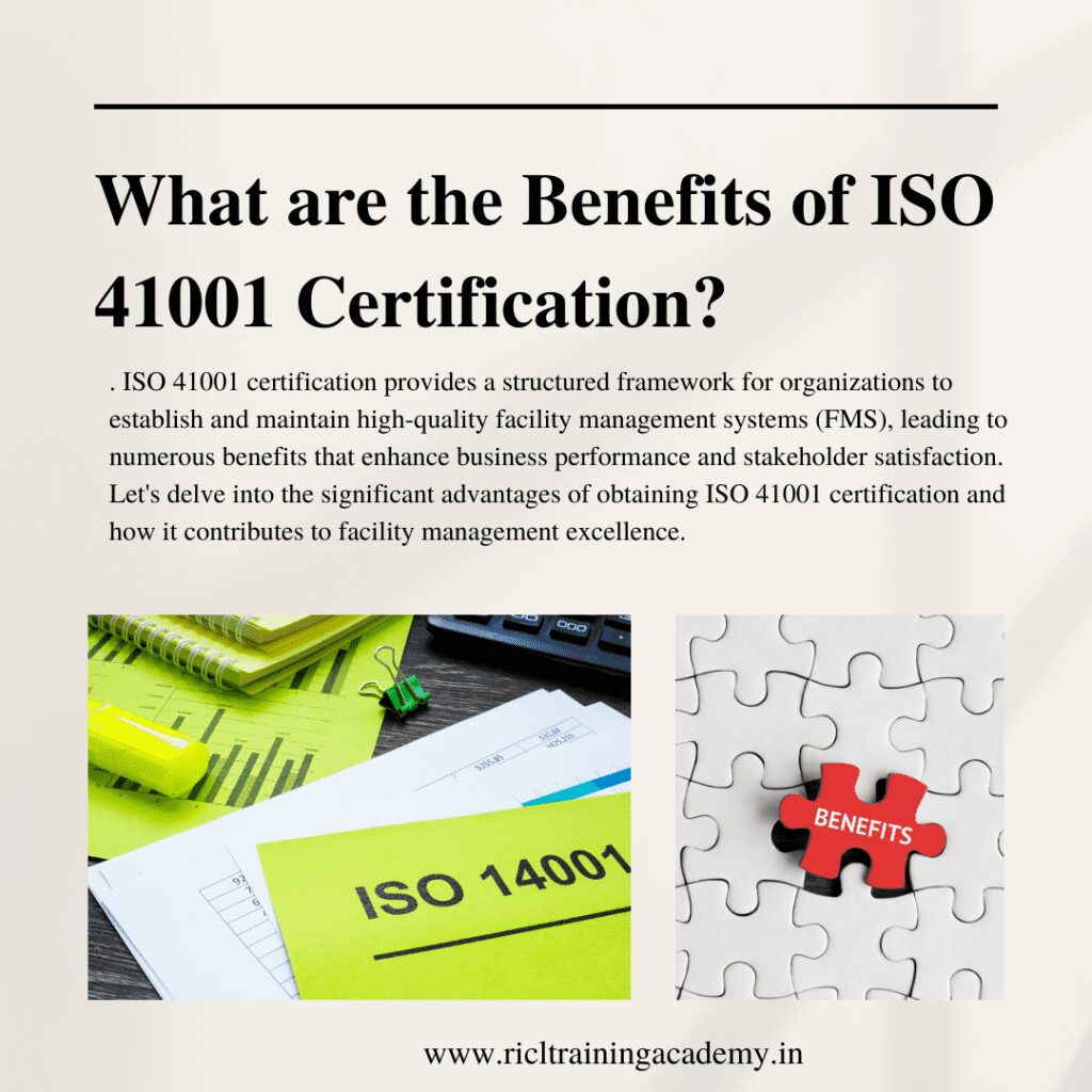 Illustration depicting facility management processes related to ISO certification RTA RICLTrainingAcademy RR