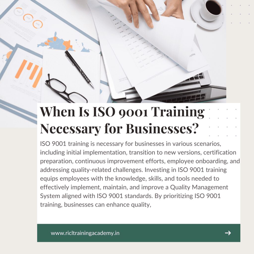 ISO Internal Auditor Courses RTA RICLTrainingAcademy RR