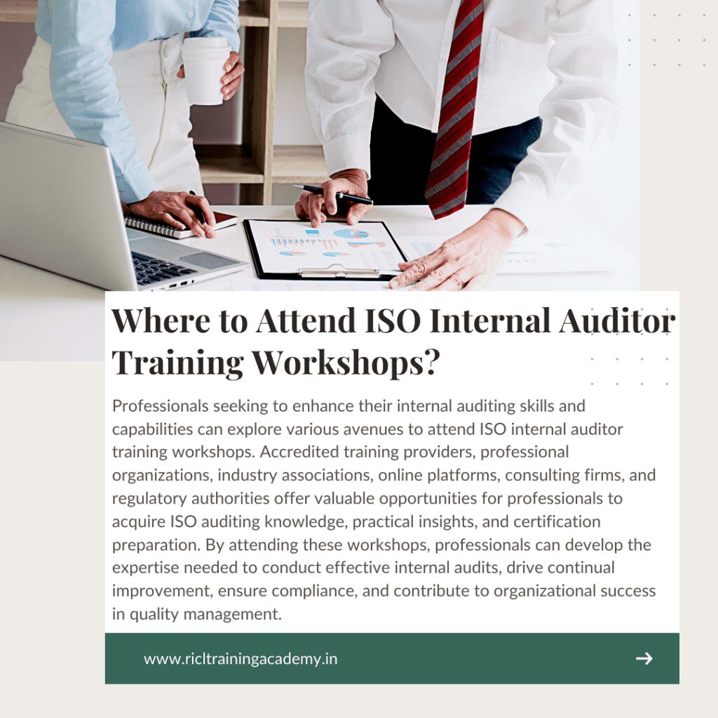 ISO Internal Auditor Training RTA RICLTrainingAcademy RR