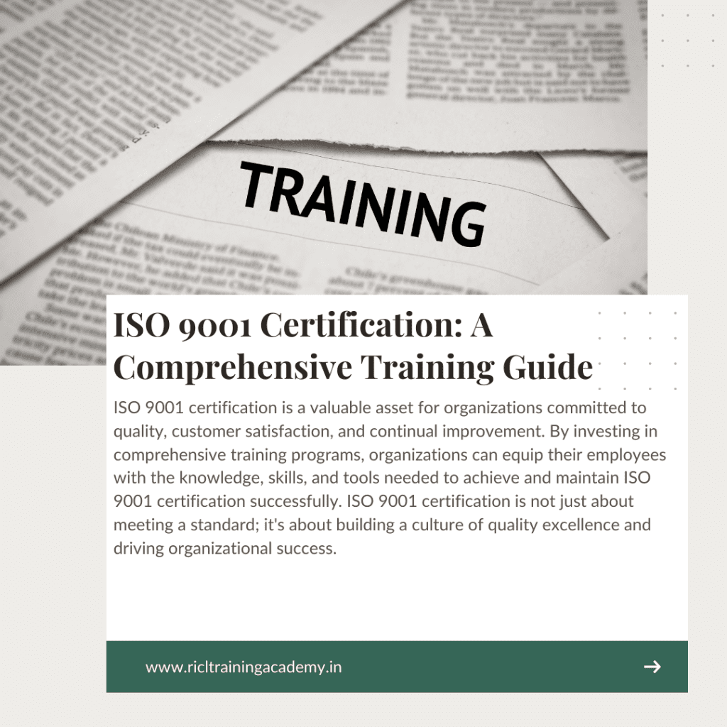 Participants in ISO Certification comprehensive training guide RTA RICLTrainingAcademy RR