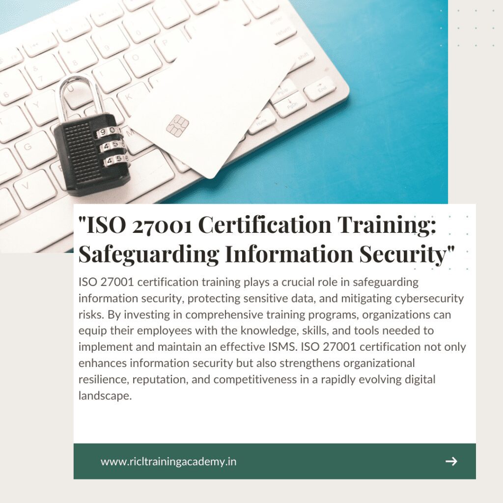 Participants in ISO Certification Training Safeguarding Information Security RTA RICLTrainingAcademy RR