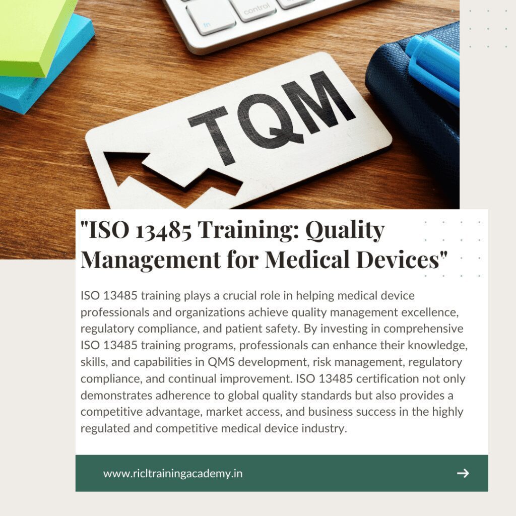 Attendees engaged in ISO Training for Quality Management in Medical Devices RTA RICLTrainingAcademy RR