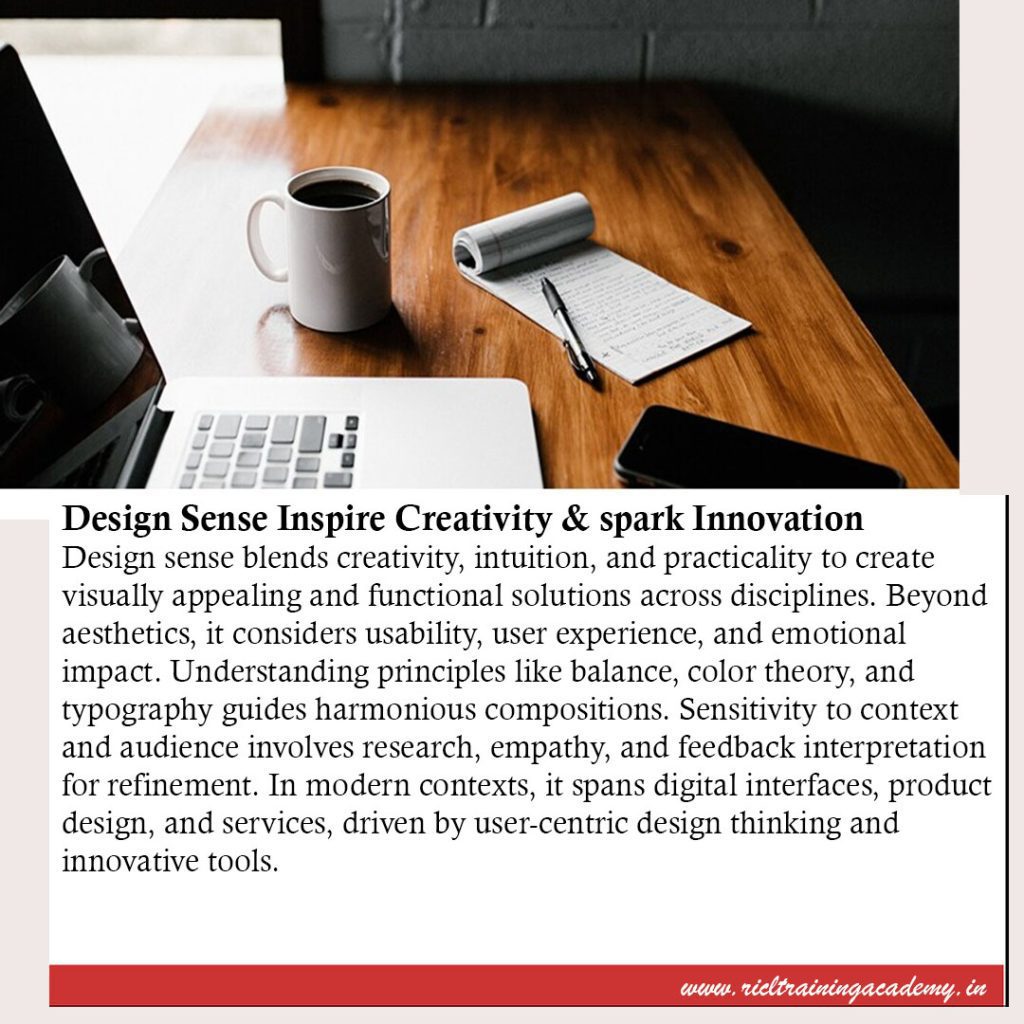 Design Sense A Catalyst for Creativity and Innovative Ideas RTA RICLTrainingAcademy RR