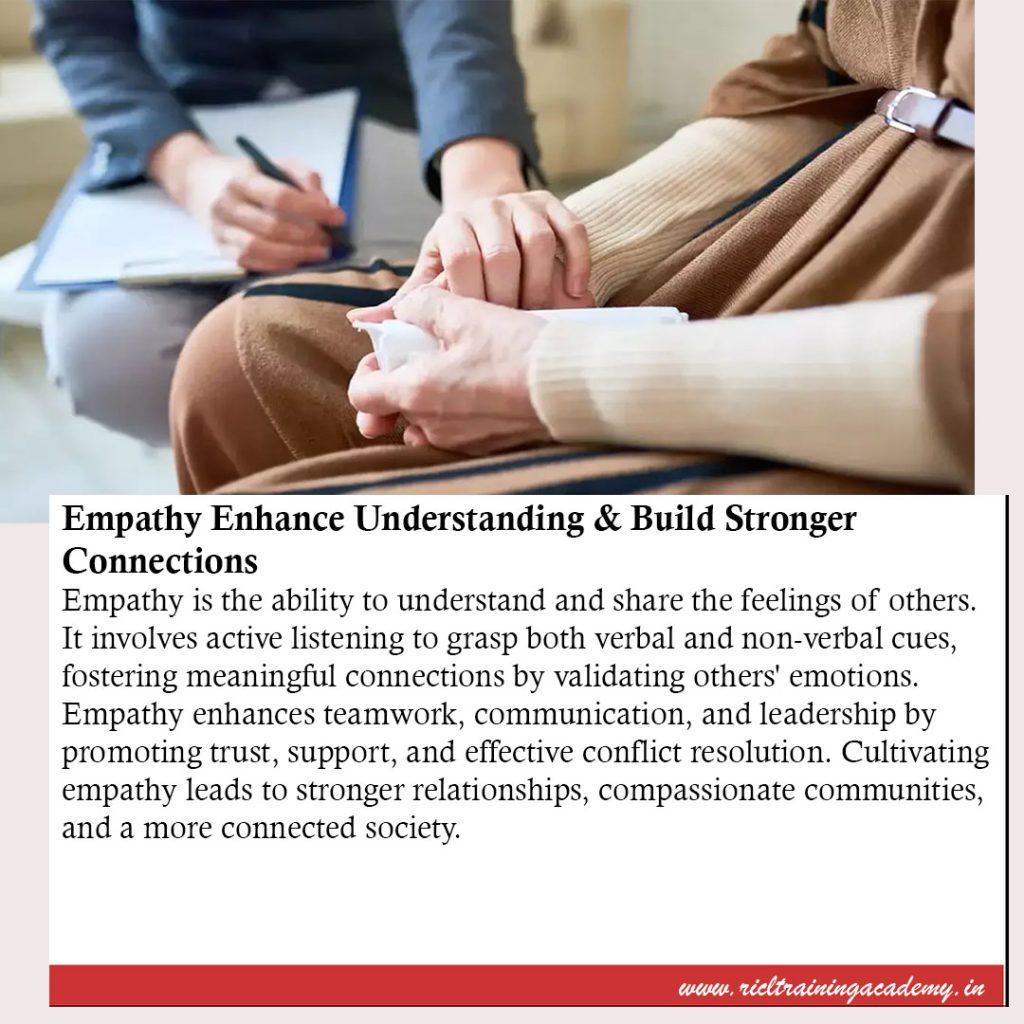 Empathy Improving Understanding and Building Stronger Relationships RTA RICLTrainingAcademy RR