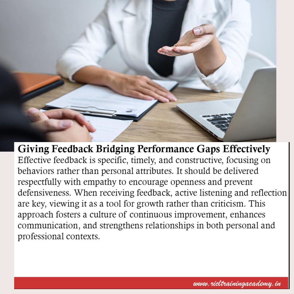 Bridging Performance Gaps Through Effective Feedback RTA RR