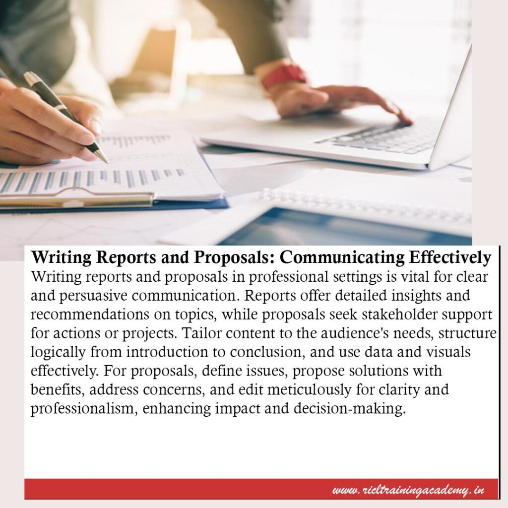 Effective Communication Writing Reports and Proposals