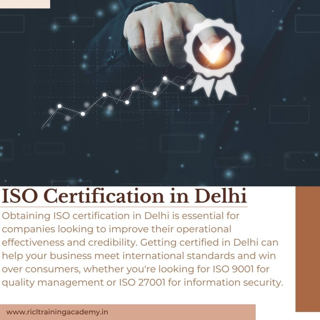 ISO Certification in Delhi RTA RICLTrainingAcademy RR