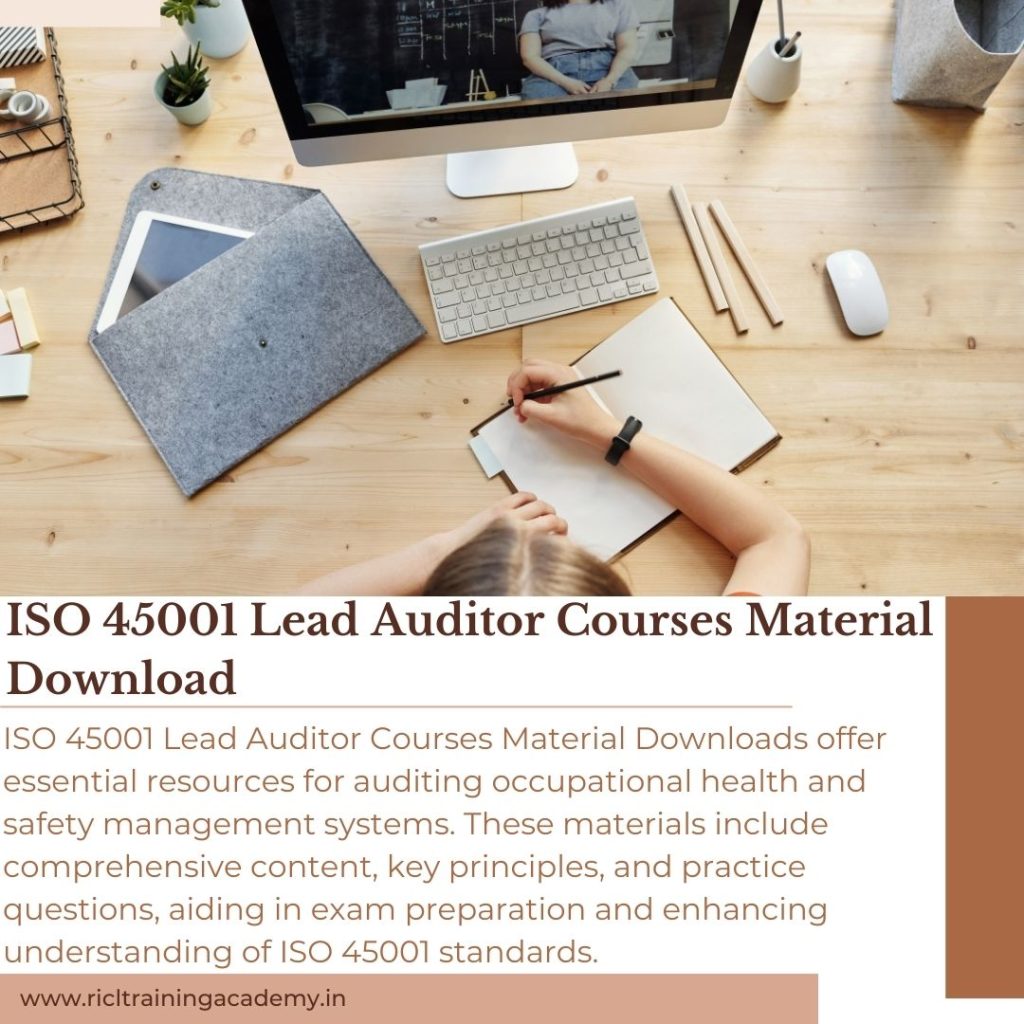 Download ISO Lead Auditor Course Material RTA RICLTrainingAcademy RR