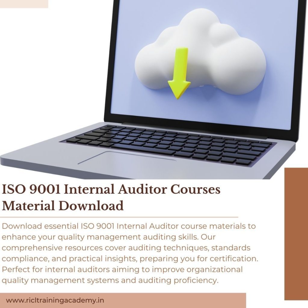 Download ISO Internal Auditor Course Material RTA RICLTrainingAcademy RR