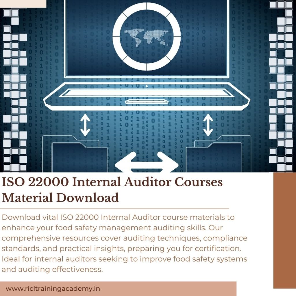 Download ISO Internal Auditor Course Material RTA RICLTrainingAcademy RR