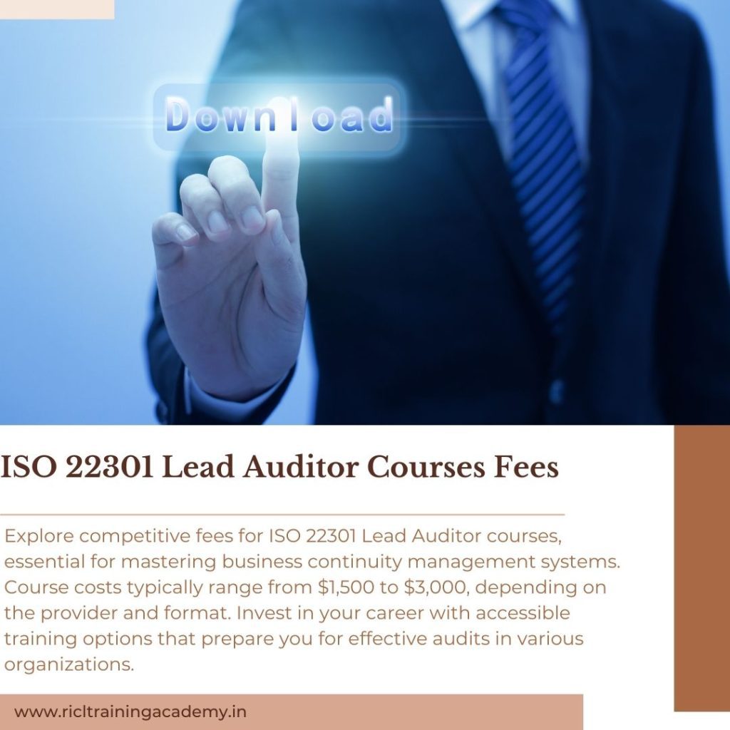 ISO Lead Auditor Course Pricing Details RTA RICLTrainingAcademy RR