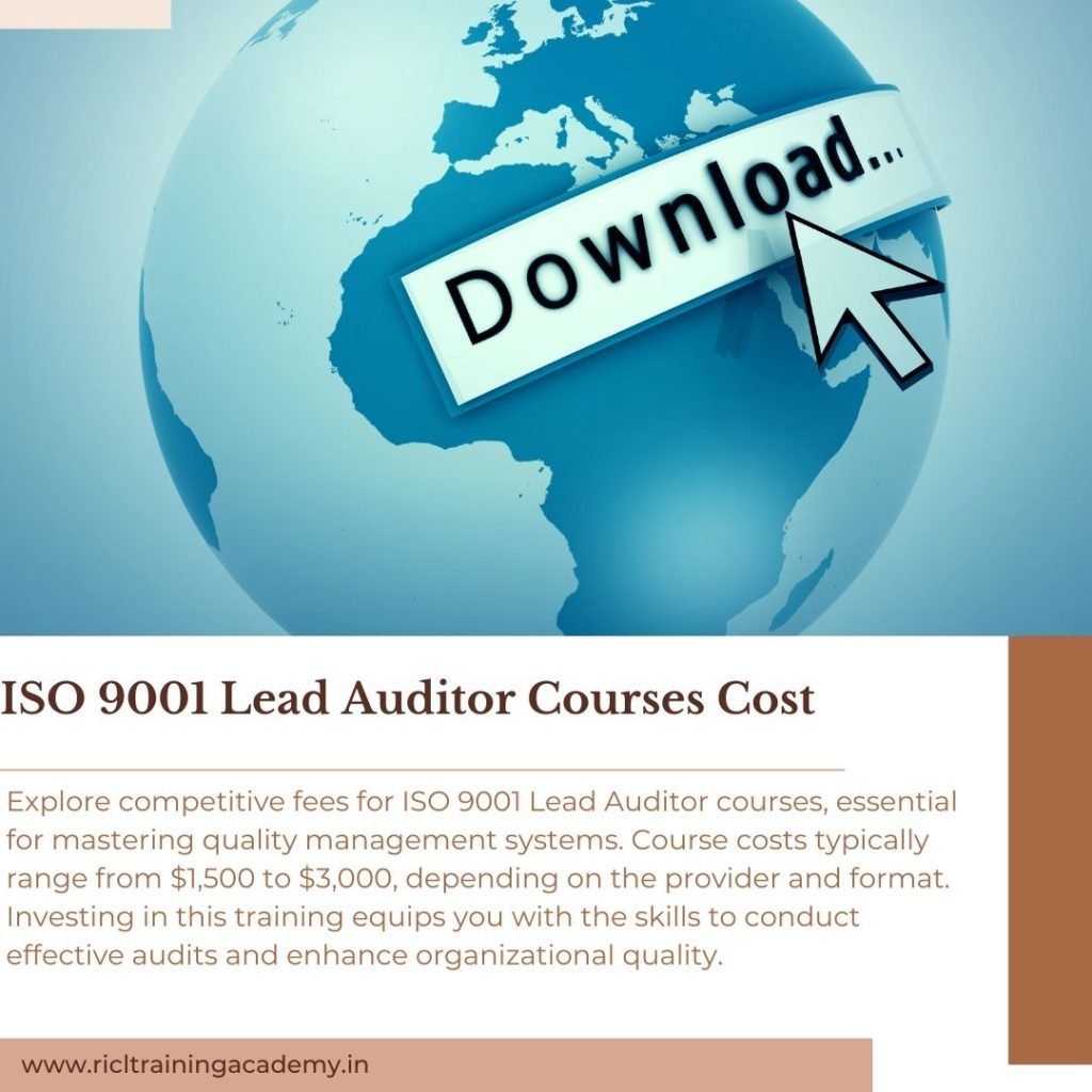 Find Out the Cost of ISO Lead Auditor Courses RTA RICLTrainingAcademy RR