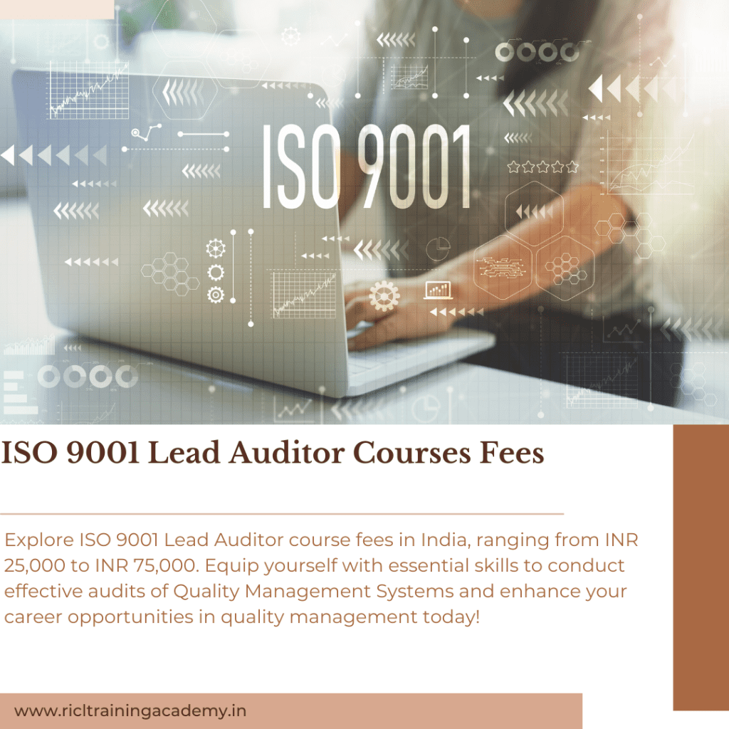 ISO Lead Auditor Course Pricing Details RTA RICLTrainingAcademy RR