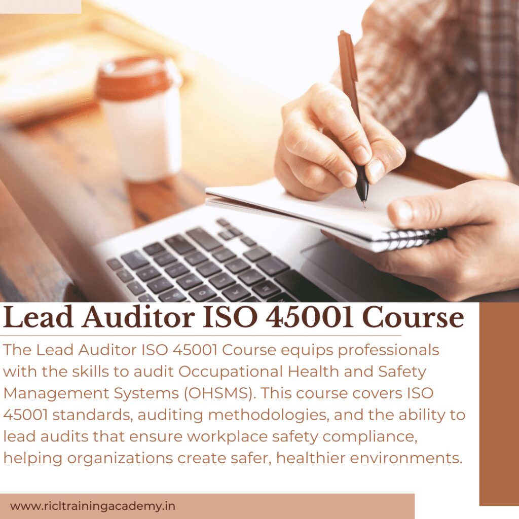 Lead Auditor ISO Course RTA RICLTrainingAcademy RR