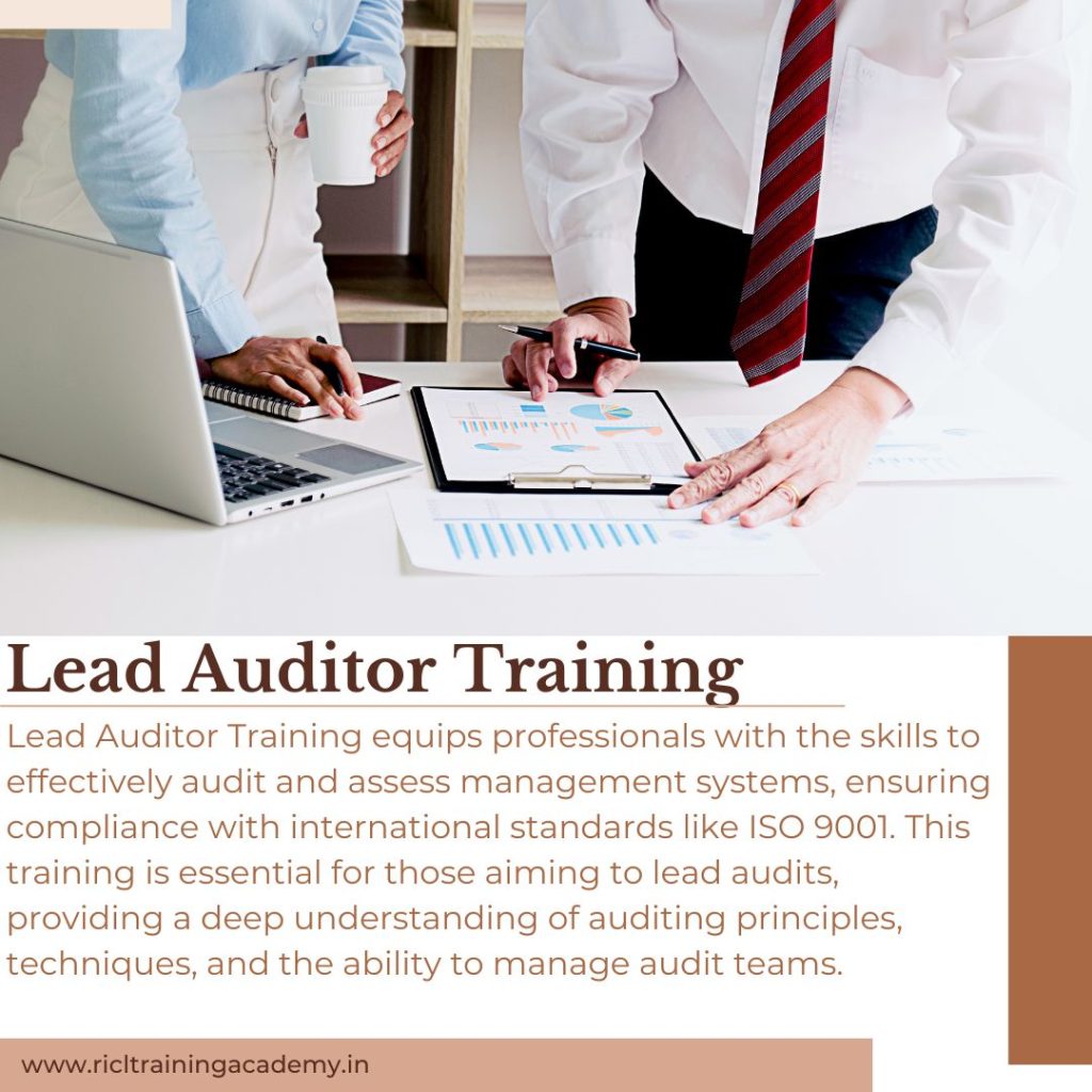Lead Auditor Training Programs RTA RICLTrainingAcademy RR